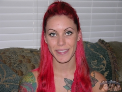 Tattooed Redhead