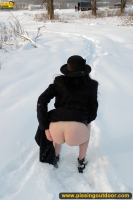 Winter pissing