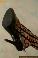 Pantyhose masturbation of teen brunette