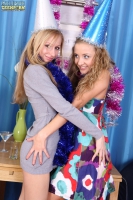Holiday teen foursome