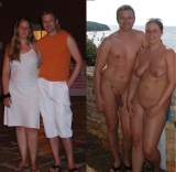 dressed undressed public amateur