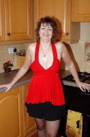 Mature in stockings