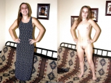 Dressed Undressed Nude Females #2