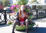 Exposed in public