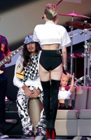 Miley cyrus crotch shot