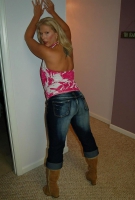 Big Breasted Hard Edge Blonde