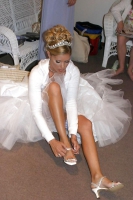 Wedding bride oops,flashing 2