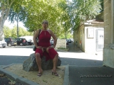 Fabienne french mature outdoor