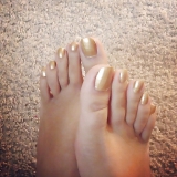 My Pretty Indian Desi Feet Toes Dipped In Gold