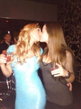Girls having fun