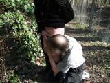 Avec un vieux au bois with old man in wood 3
