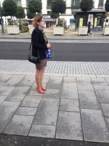 Pupleuse et sey en bas ou collant