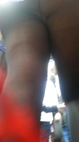 Spy hot upskirt girl mini skirt and nylon romanian