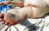 Heiser Urlaub nackt am strand