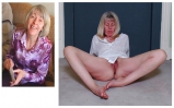 Slut wife clothed and unclothed