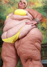 White super size ssbbw huge belly 1