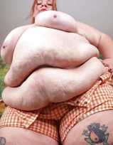 White super size ssbbw huge belly 1