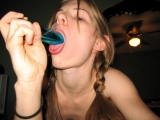 Cutie with dripping pussy