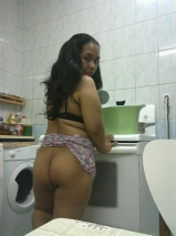 nihma usam filipino pornstar hot pose in kitchen