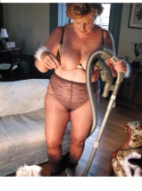 mature swinger deb cleans house