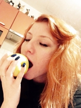 Redhead british milf - ginger lady likes to share nude selfi