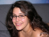 Glasses Teen Modeling Nude