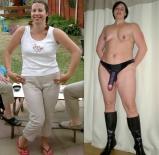 uk SILF from birmingham holly harris dressed undressed