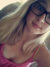 Naked geeky blonde teen - nerdy girl nude selfies