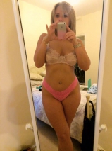 Busty teen chav selfies - nude selfshot blonde bimbo