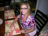 Hot Amateur Glasses Wearing Blonde Teen
