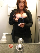 Redhead naked selfies milf - hot fire crotch mature selfshot