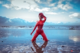 Bianca Baeuchamp Latex red 2