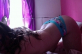 Brunette hottie teen - british amateur nude at home