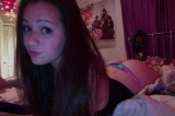 Brunette hottie teen - british amateur nude at home