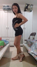 Sheraine Pornstar Wear Hot Black Dress