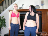 BBW And Skinny Teen