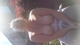 Cum on blonde tits