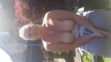 Cum on blonde tits