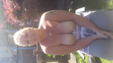 Cum on blonde tits