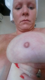 Huge natural tits