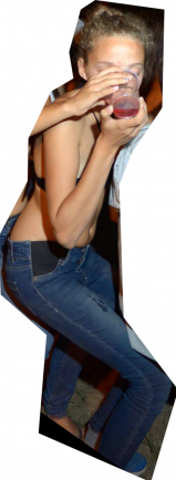 Small titted teen girl