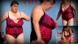 bbw beach candid