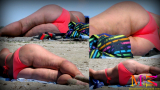 bbw beach candid