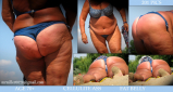 BBW and SSBBW beach voyeur (My work)