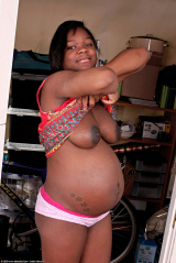 ebony pregnant