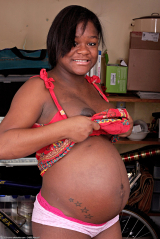 ebony pregnant