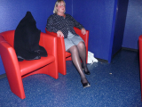 Brust, Nylons, Heels