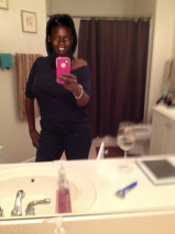 Sexy Amateur Ebony Dressed Undressed