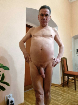 Nudist alone at home 005