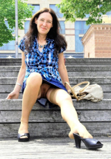 So nice hairy pussy in stokings 6